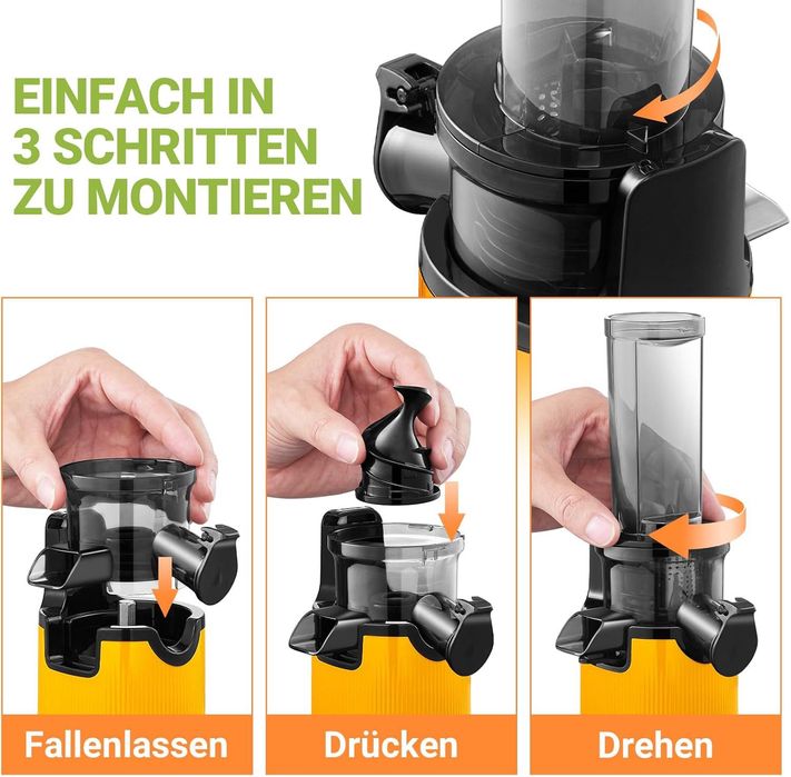 Sokowirówka wyciskarka do owoców warzyw poręczna