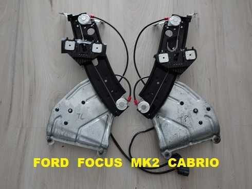 Mechanizm Szyby Ford Focus II MK2 CC Cabrio Tył Prawy 06-11 (1b2)