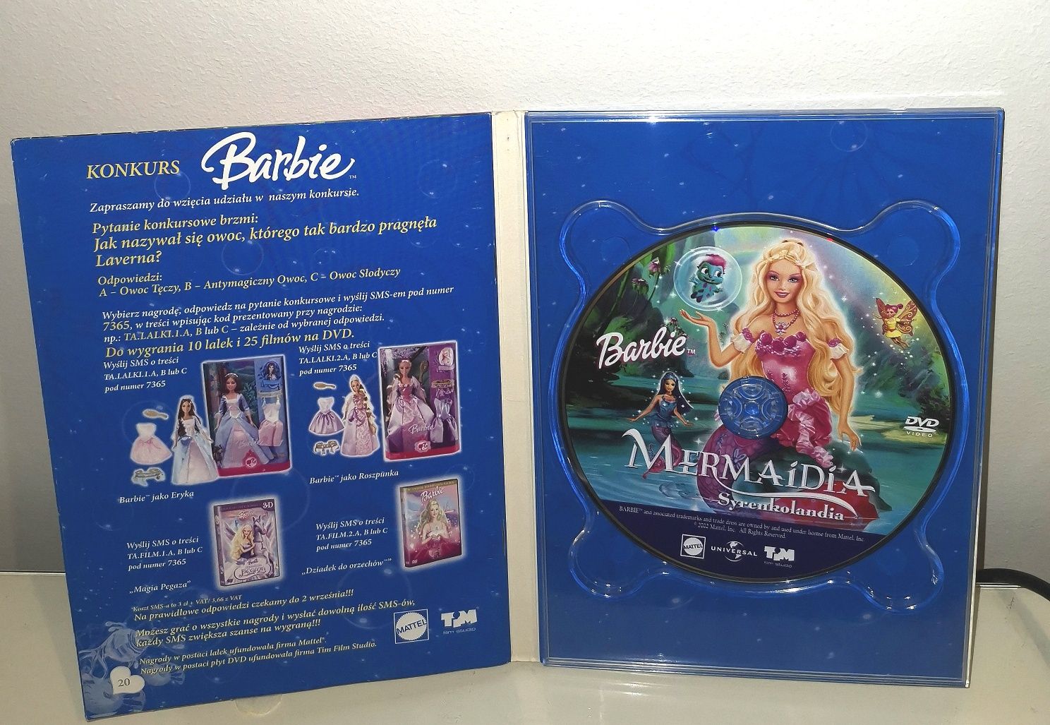 Bajka na CD Wróżkolandia Barbie Mermaidia Syrenkolandia