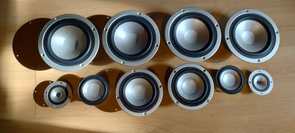 Regeneracja głośników ,wymiana membran ,zawieszeń.