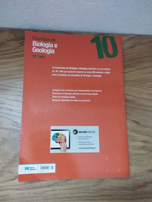 Livro de exercícios de Biologia e Geologia 10° ano