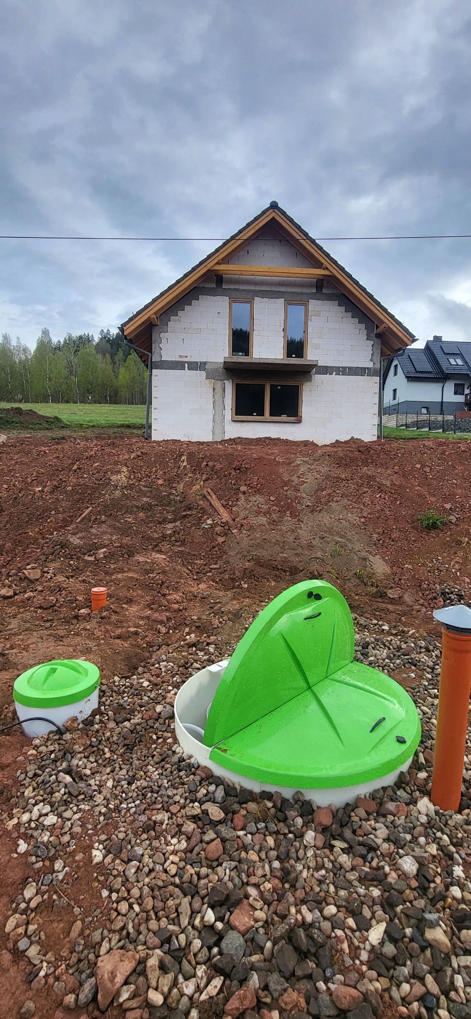Oczyszczalnia sciekow OMR -6 z lampa UVC  ,,Pralka do ścieków " (1-6 )