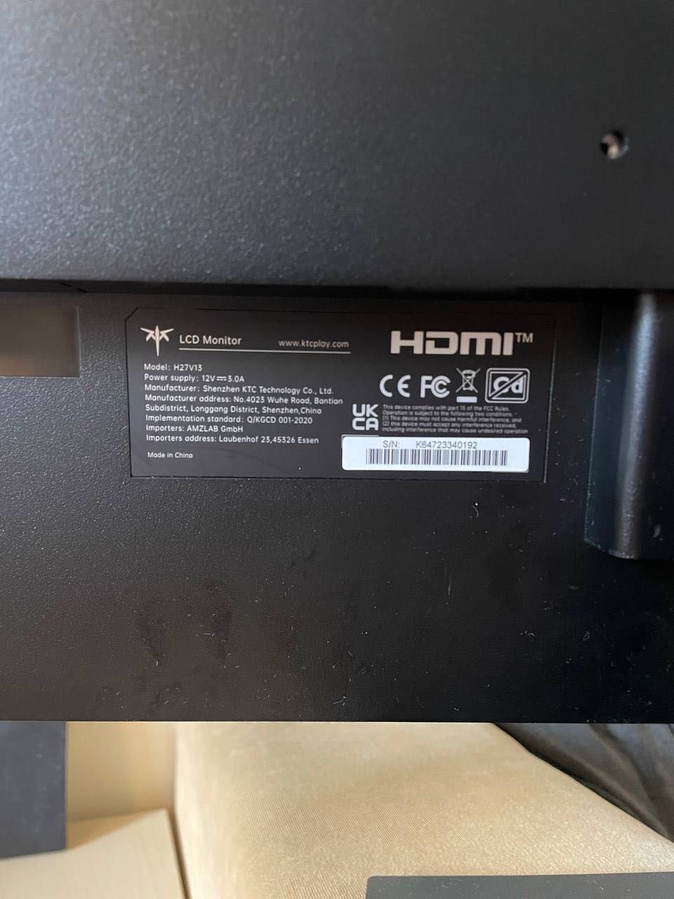 Monitor LDC 100 hz