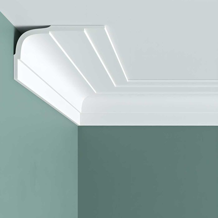 listwa sufitowa F-277 faseta sztukateria gipsowa