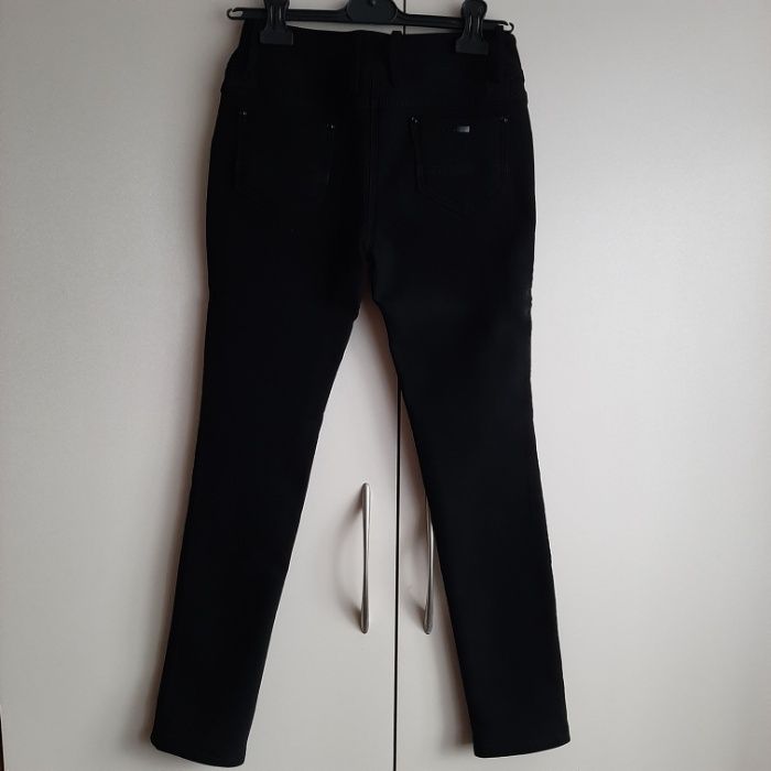 НА ФЛИСЕ р. 27 обтягивающие джинсы лосины штаны брюки с отличном сост.