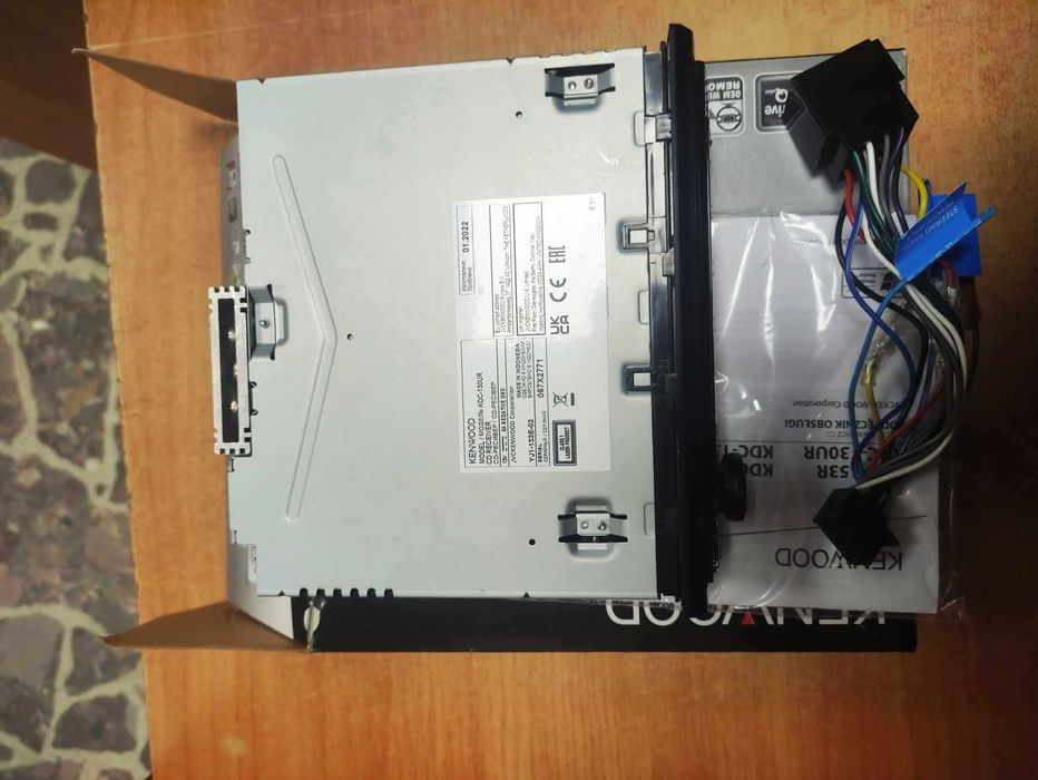 Radio samochodowe Kenwood KDC-130UR CD z Rds Gwarancja do 17.02.2026!