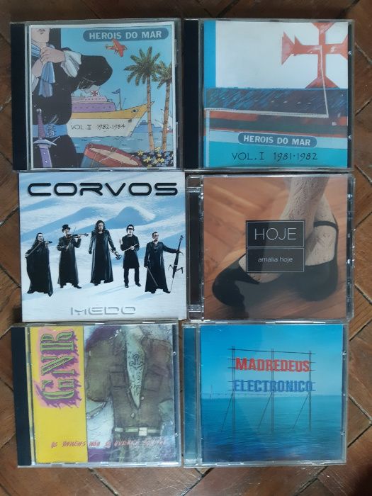 vendo cd de musica portuguesa, Antonio Zambujo, Rod Leao, Deolinda,etc