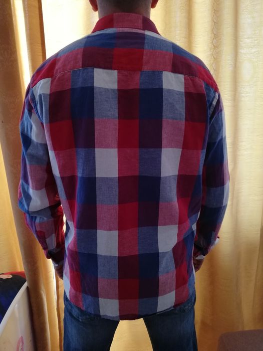 Koszula Jack&Jones Premium XXL z długim rękawem w kratę