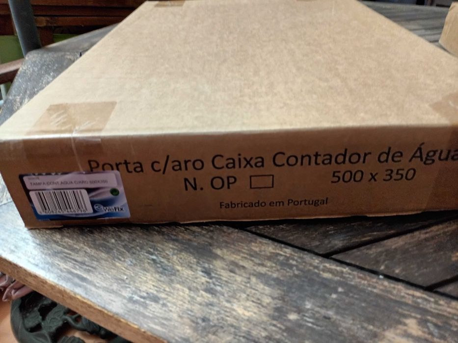 Caixa contador de água