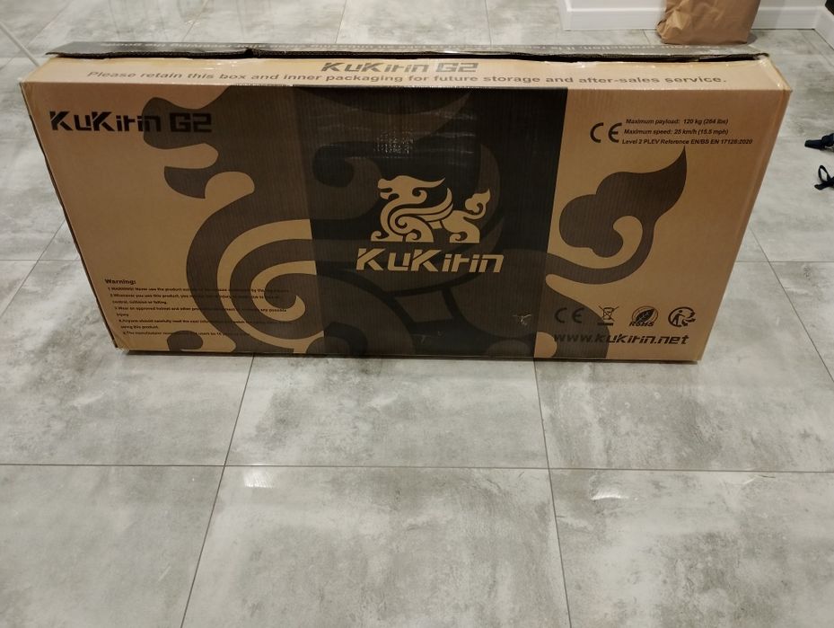 Hulajnoga elektryczna Kukirin g2 2025