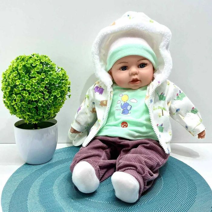 Пупс  Мій малюк м'яконабивний укр мова 42см 3 види (M 5919 I UA)