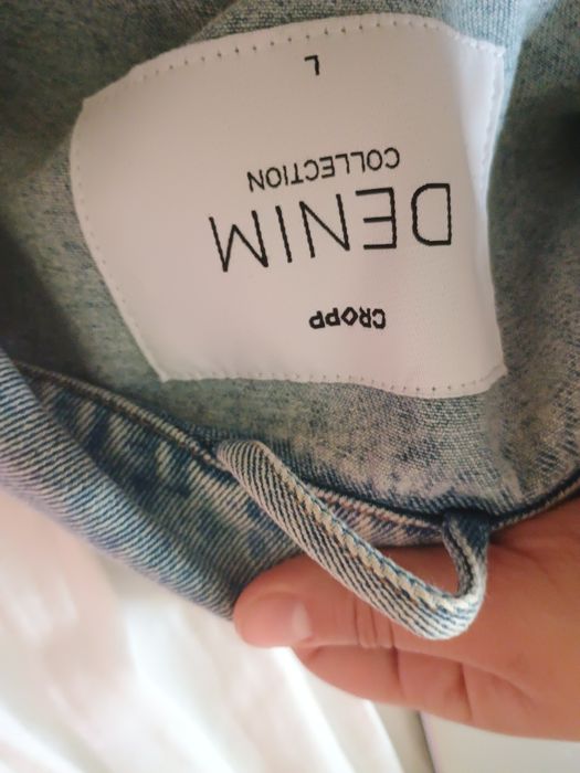 kurtka jeansowa oversize