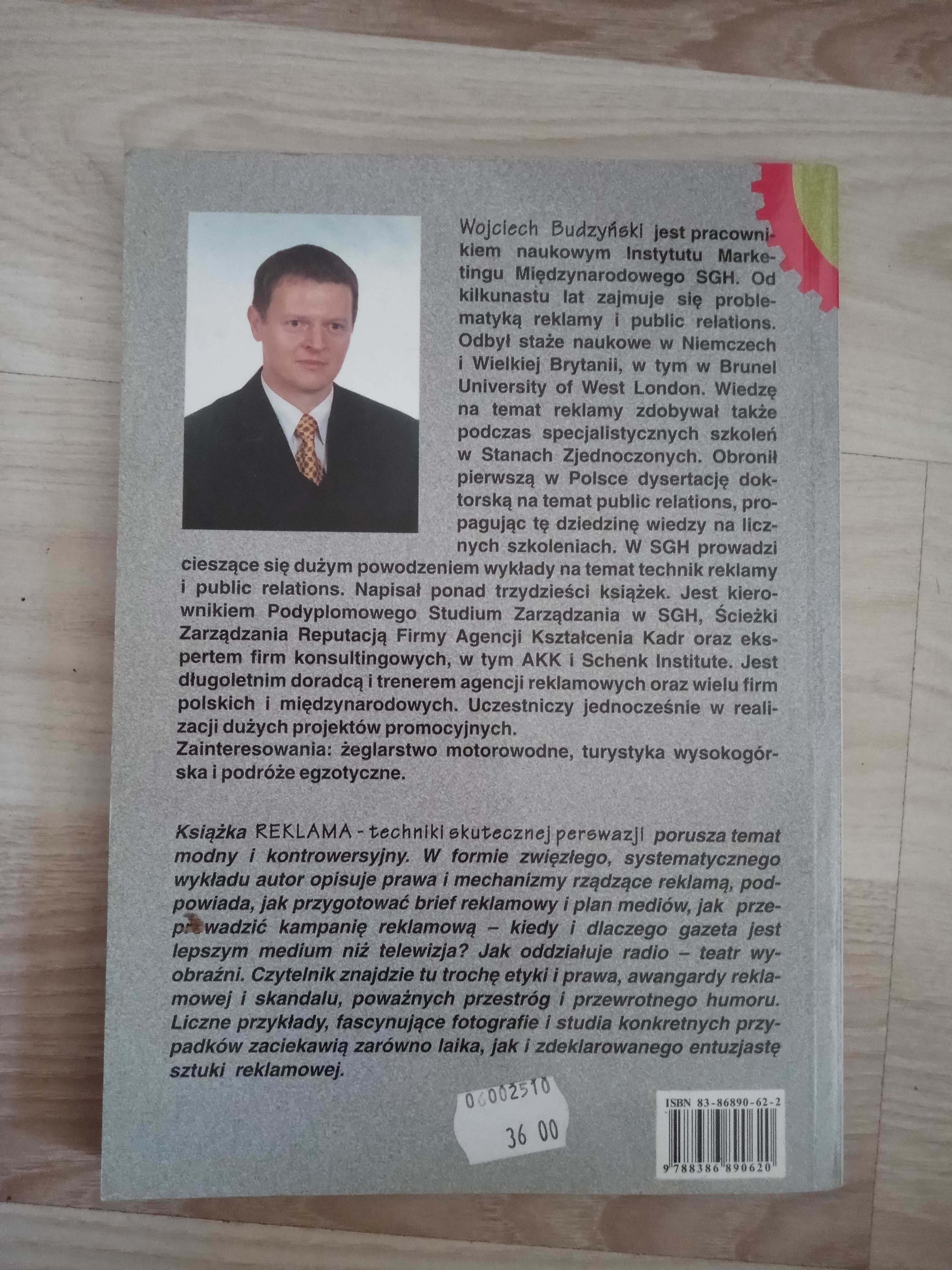 Reklama - techniki skutecznej perswazji - Wojciech Budzyński