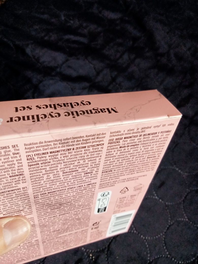 Rzesy magnetyczne Magnetyczny eyeliner plus sztuczne rzeszy