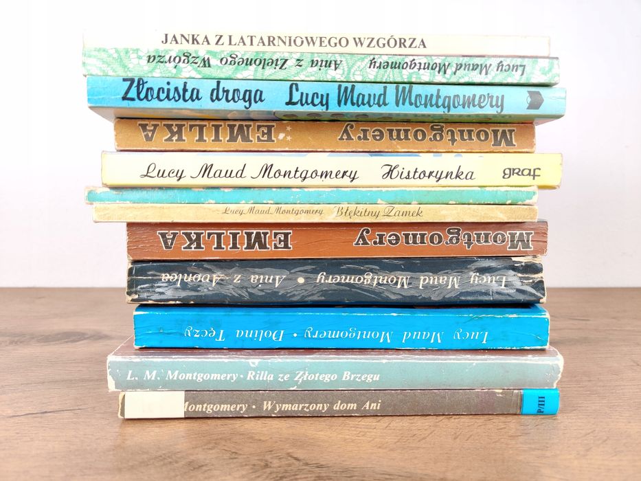 Ania z Zielonego Wzgórza / Zestaw 12 książek / Montgomery