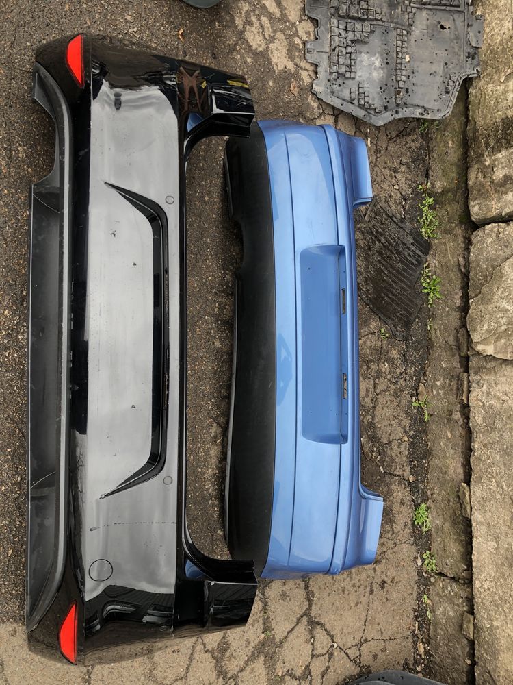 Задний бампер vw polo golf 7 хэтчбек