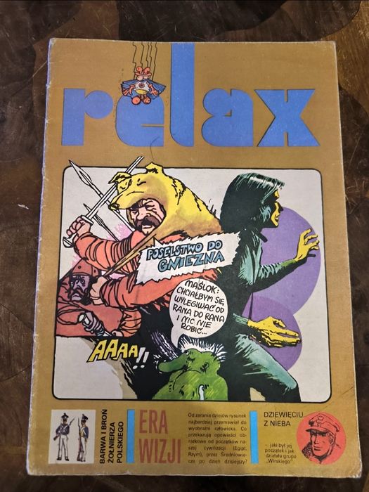 RELAX nr 1. Bdb-. Magazyn komiksowy