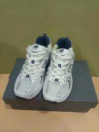 New Balance 530 White Silver Navy  39