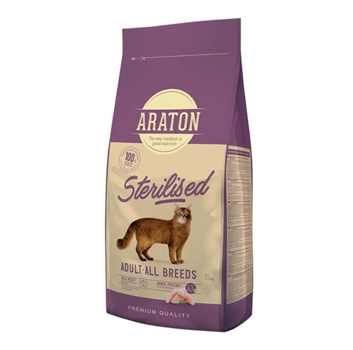 Araton dla kotów po sterylizacji 1 kg drób