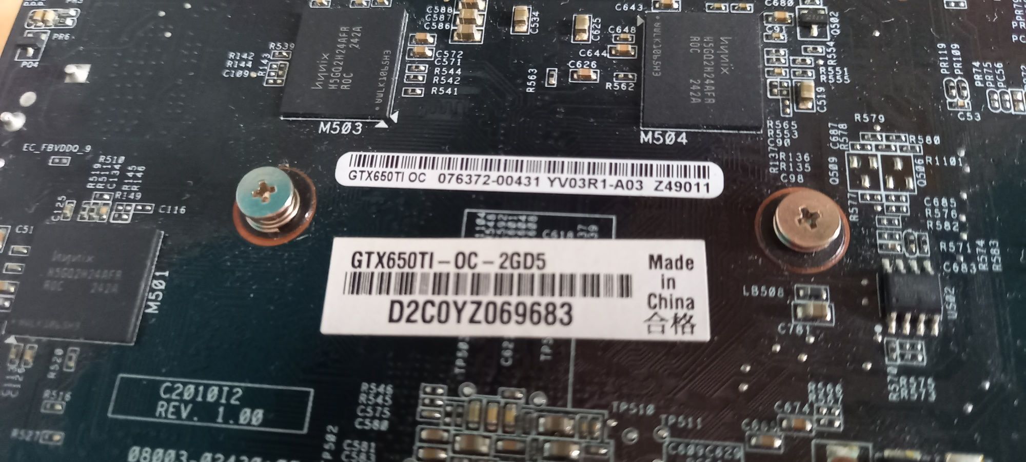 Karta Graficzna nvidia 650ti