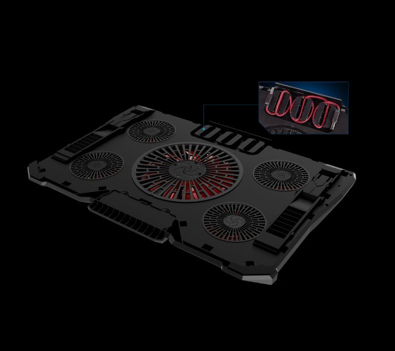 super cena PODSTAWKA podkładka CHŁODZĄCA POD LAPTOP-A 12-17' okazja