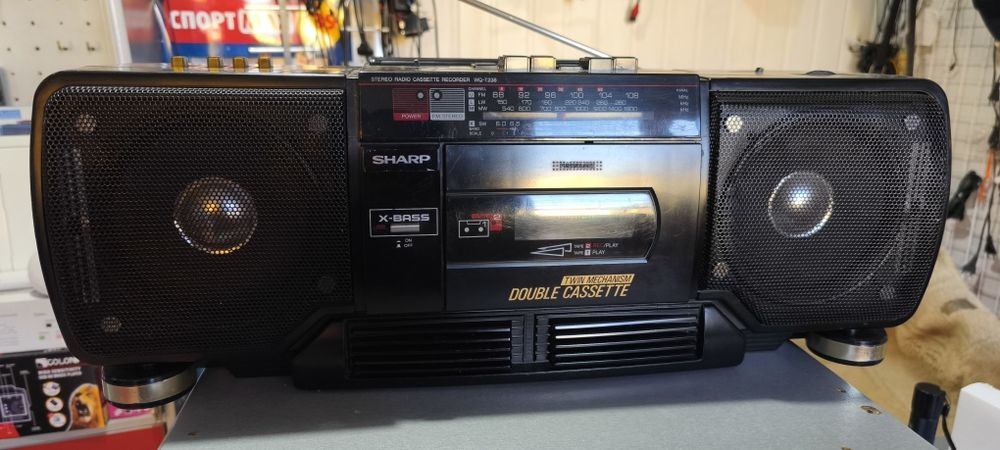 Радіо магнітола Sharp WQ-T238H (BK)
