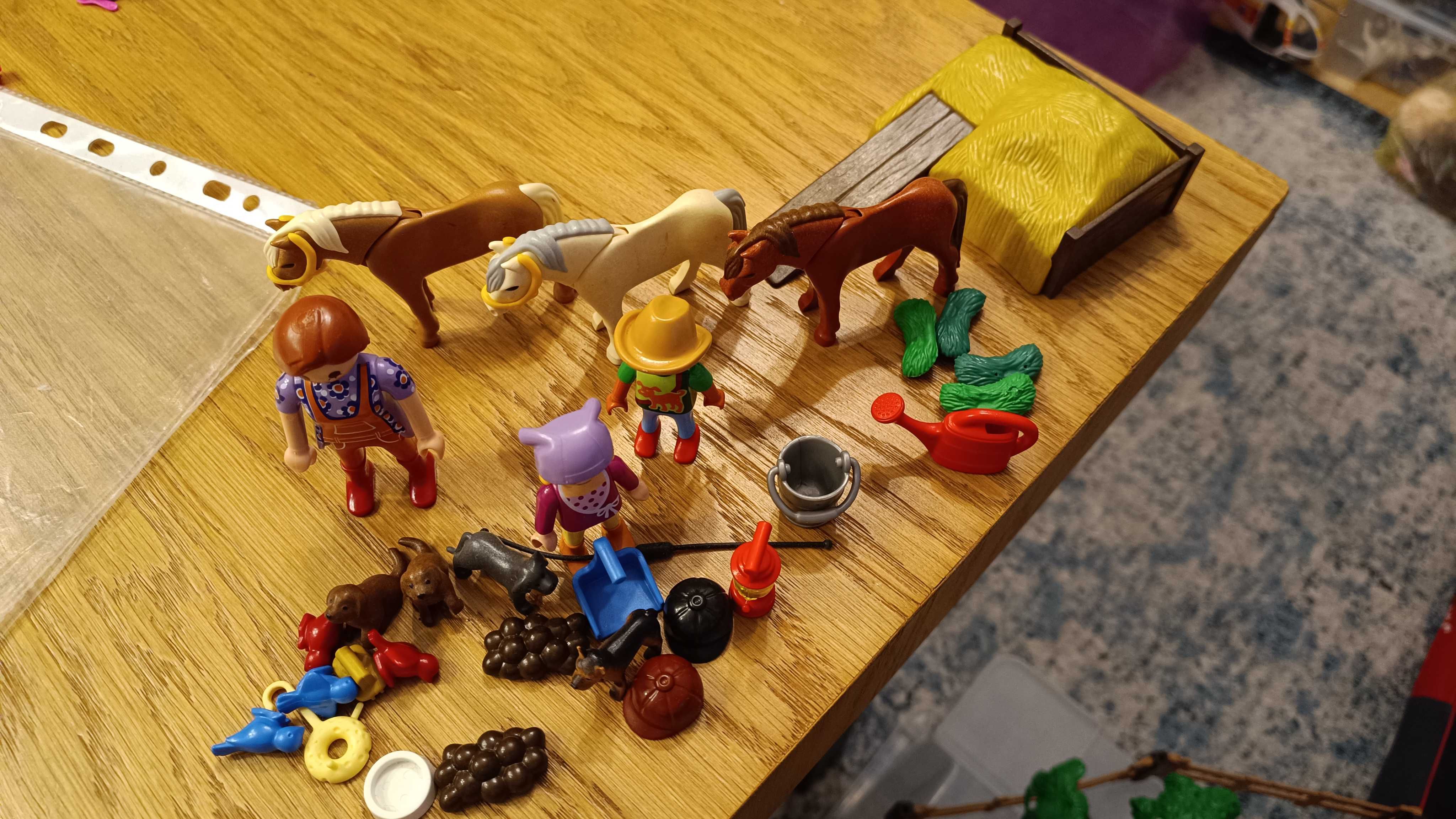 Playmobil konie - 5222, 5225, 4186, 5226, 5224, 5112 + gratis.