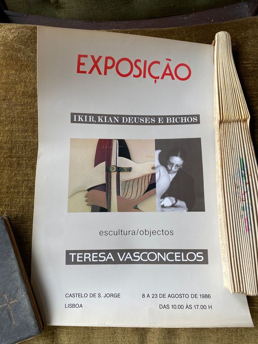 Escultura Teresa Vasconcelos 42 cm Assinada 1986 Arte Moderna