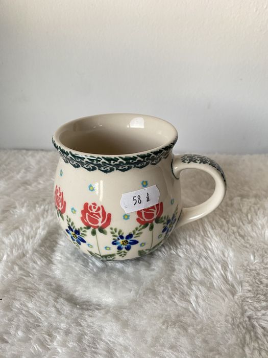 Kubek Beczułka Ceramika Bolesławiec