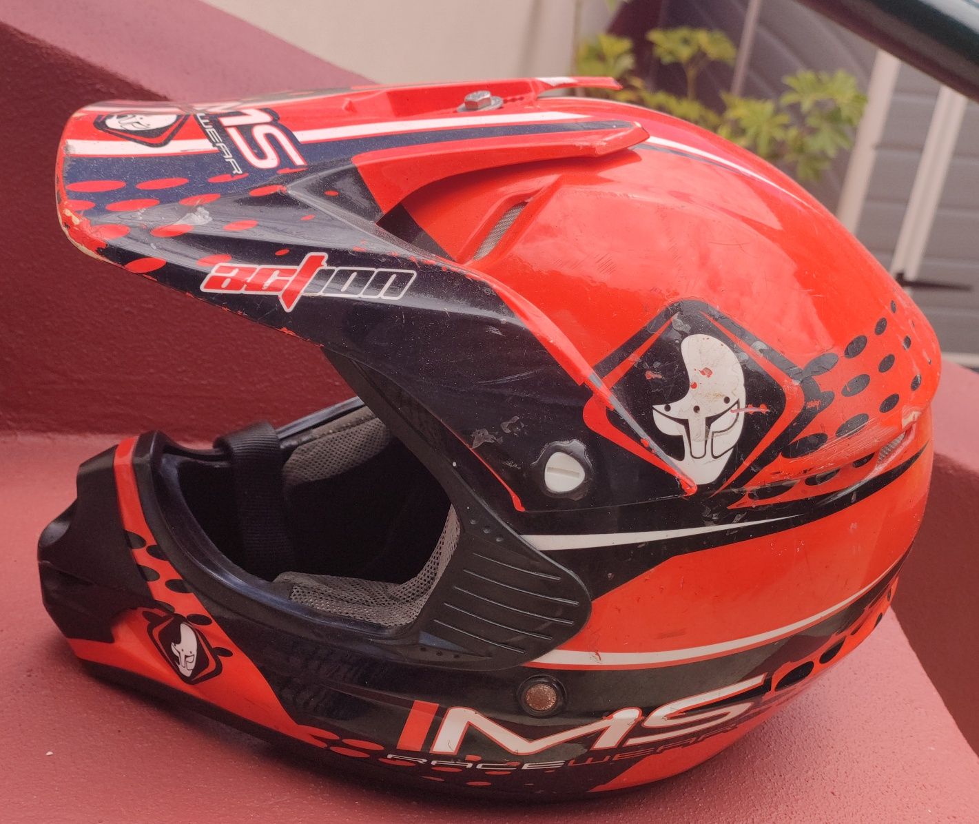 Capacete de motocross