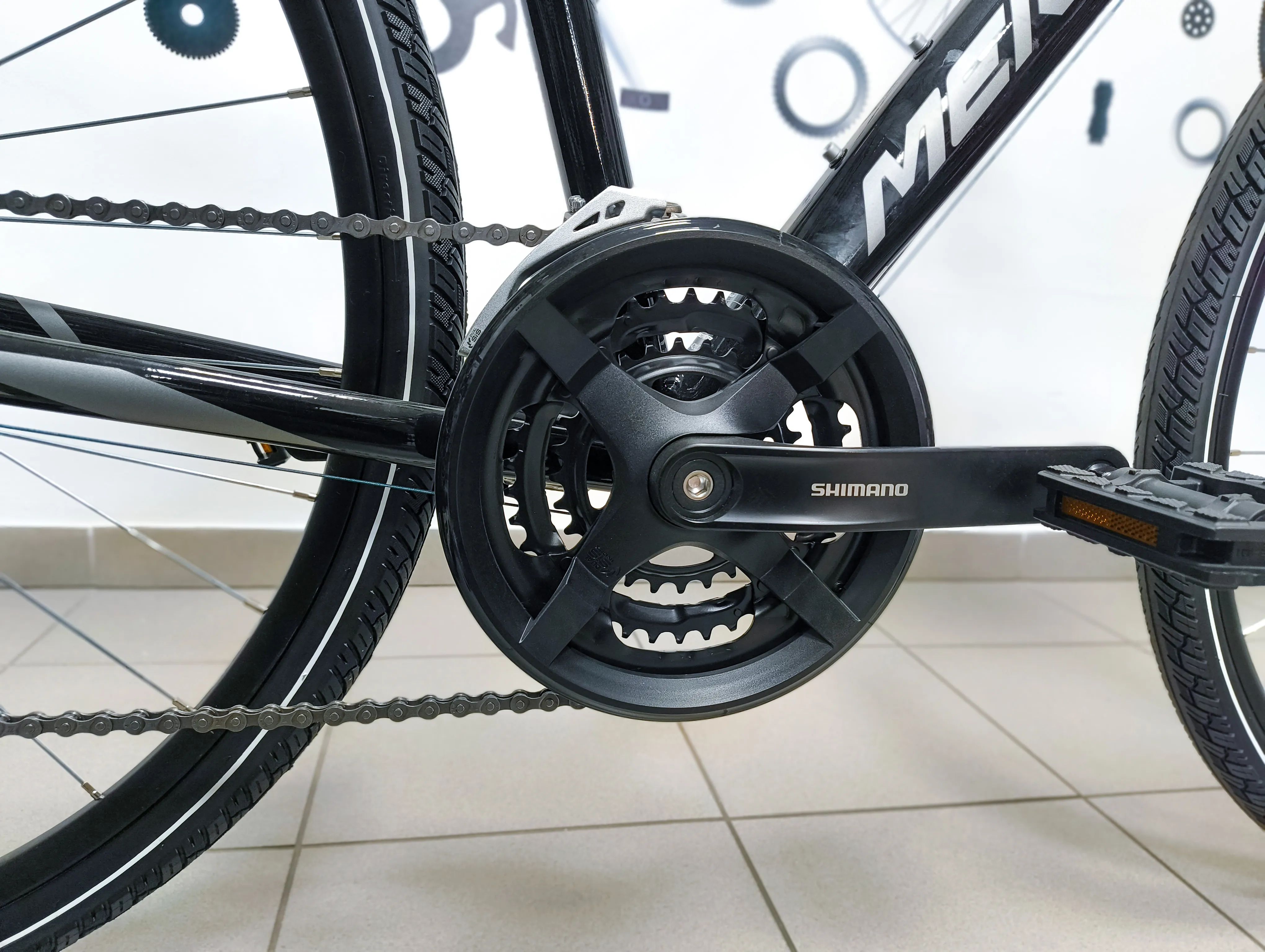 Rower damski Merida Crossway Lady 15 glossy black