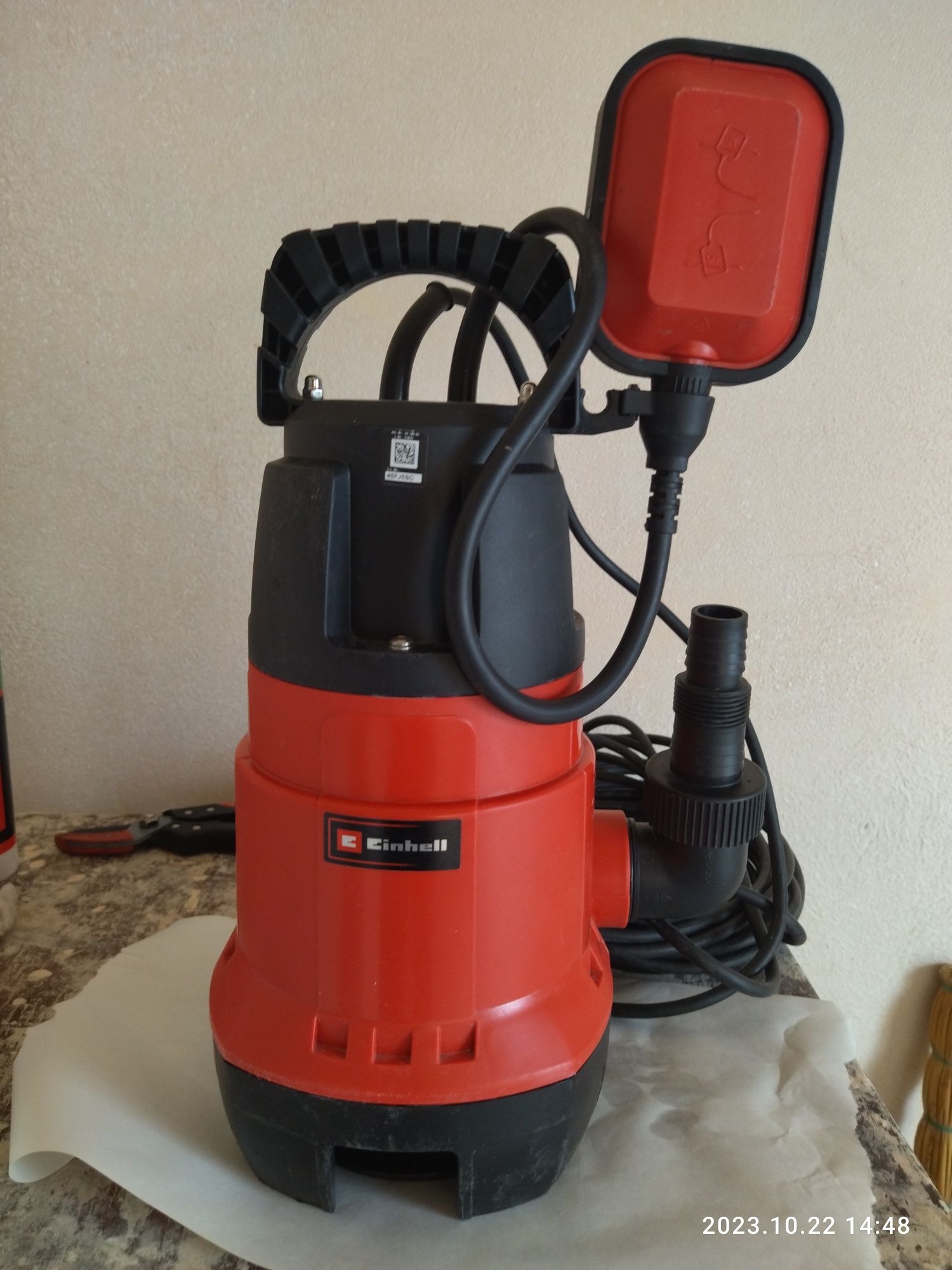 Насос einhell GC-DP 7835 потужність 780 ват.
