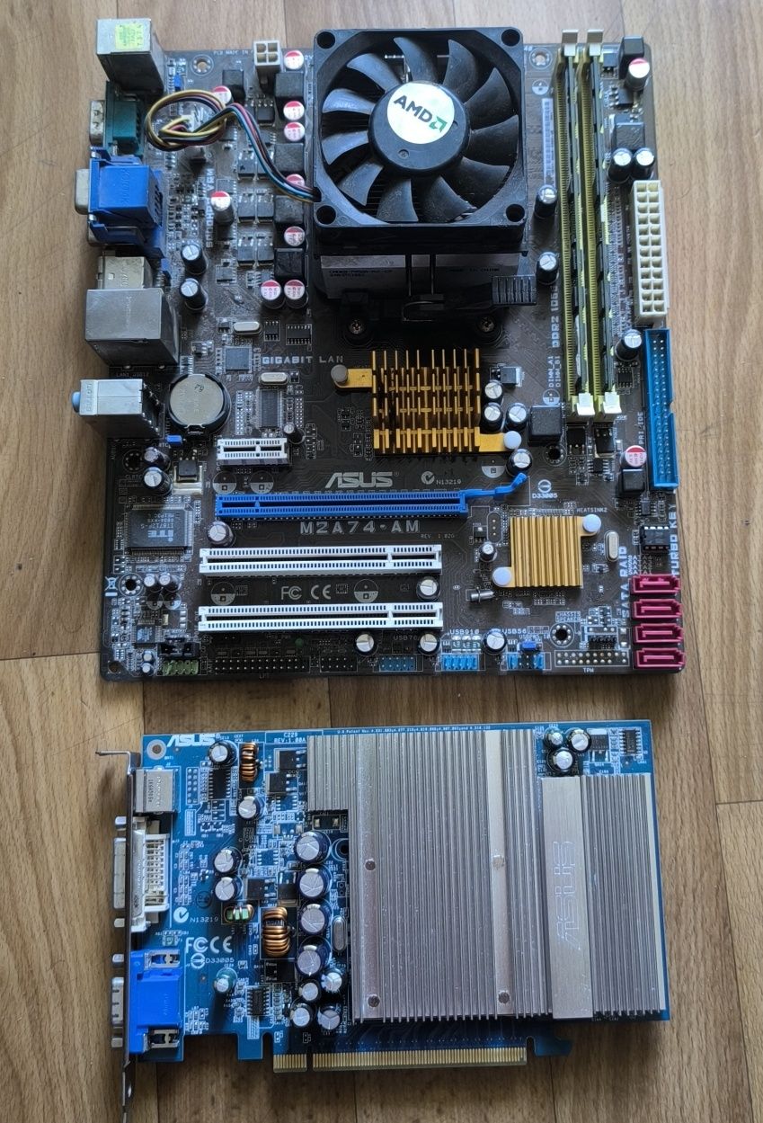 Материнська плата Asus M2A74-AM (AM2+, AMD 740G, PCI-Ex16)