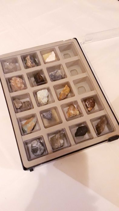 Coleção Minerais e Pedras preciosas