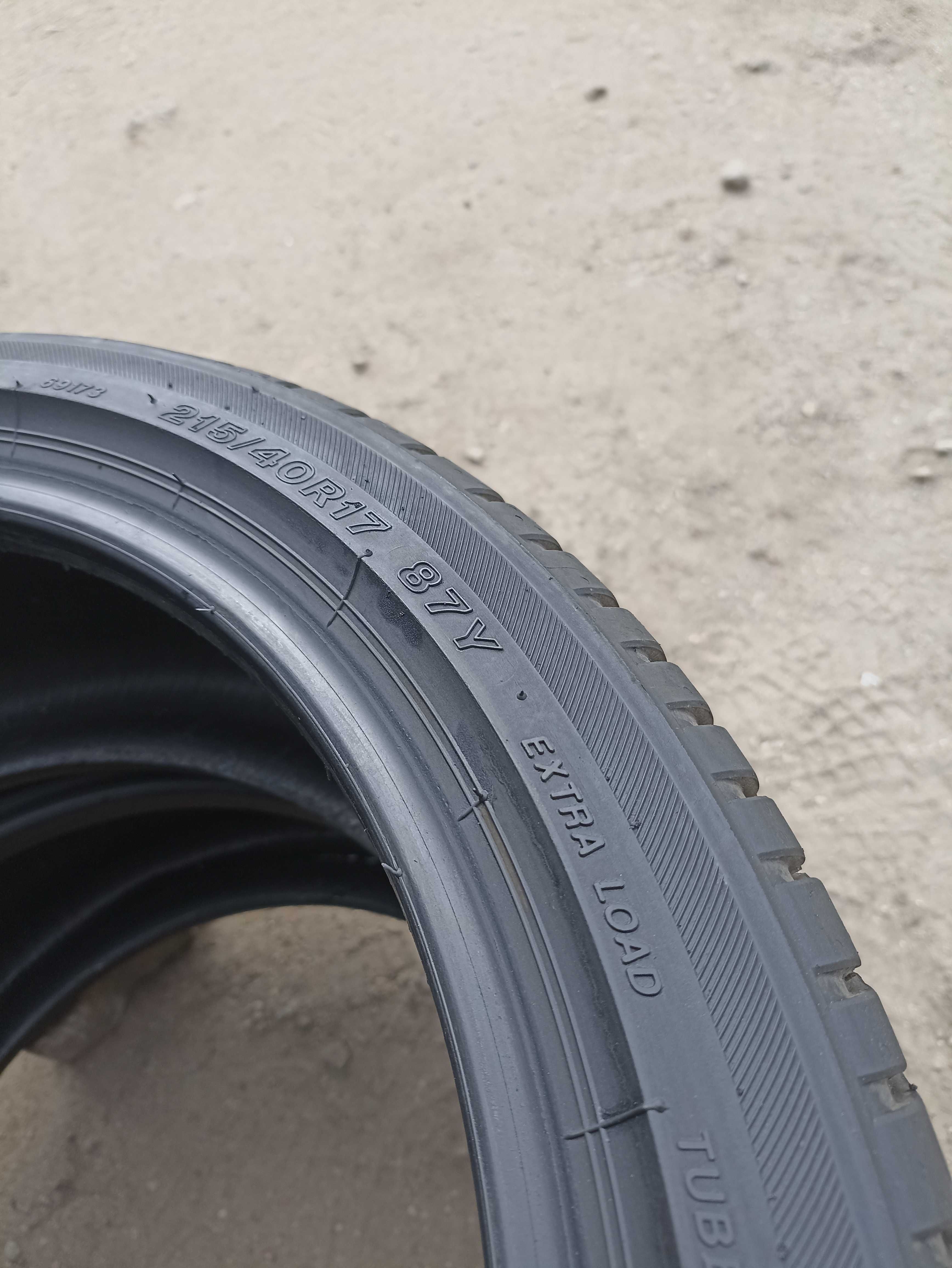 opony lato Firestone Roadhawk 215/40 r17 / znakomity stan!