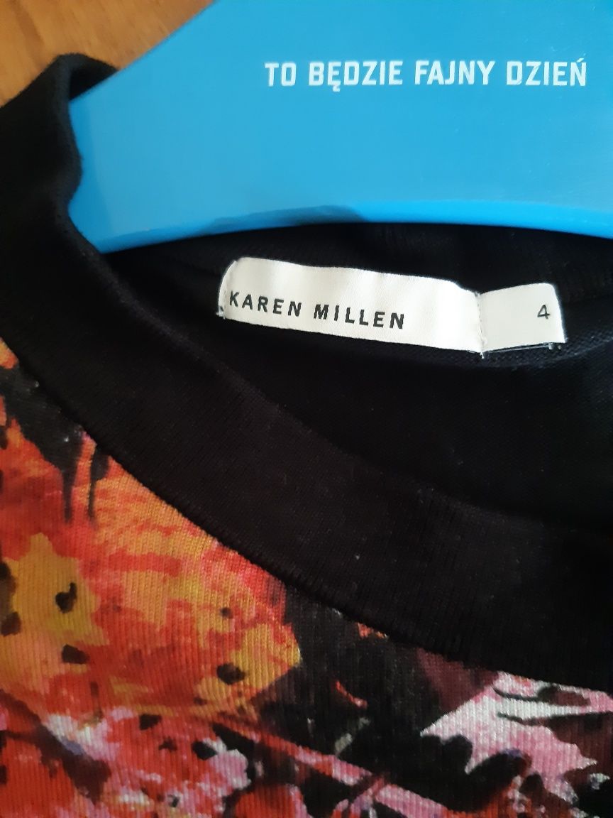 Projektantka Karen Millen subtelny nowy sweter premium unikat r S/M