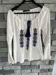 Bluzka t-shirt koszulka boho długi rękaw 38 M primark bawełna