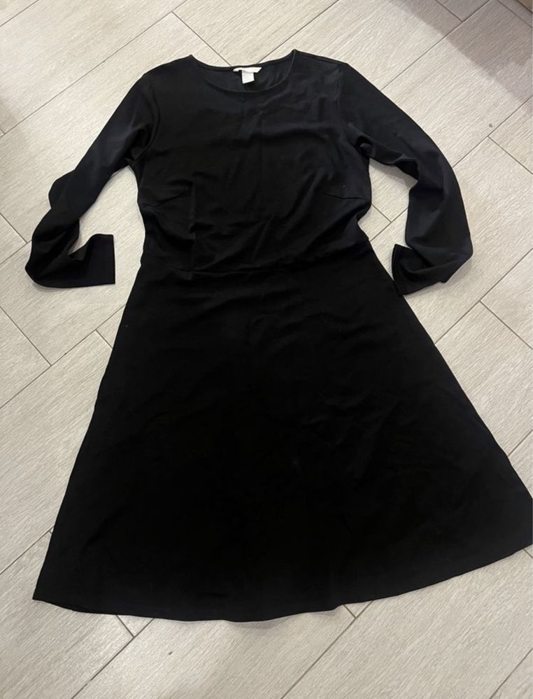 Платье черное h&m новое размер  м л