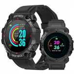 Smartwatch Zegarek Sportowy Kroki Kalorie Puls - Czarny