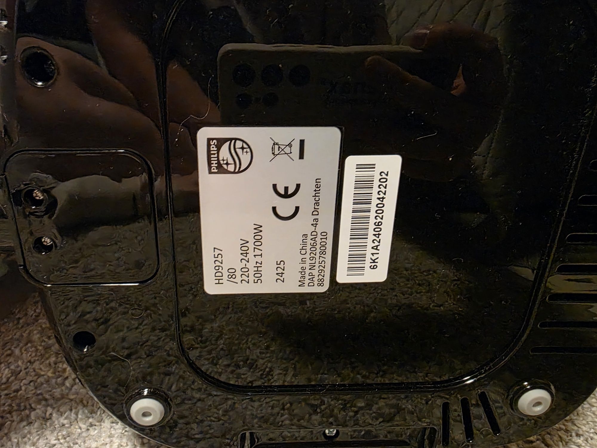 Airfryer philips ovi xl