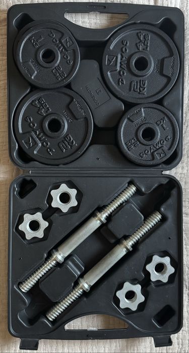 Halteres 20Kg kit decathlon