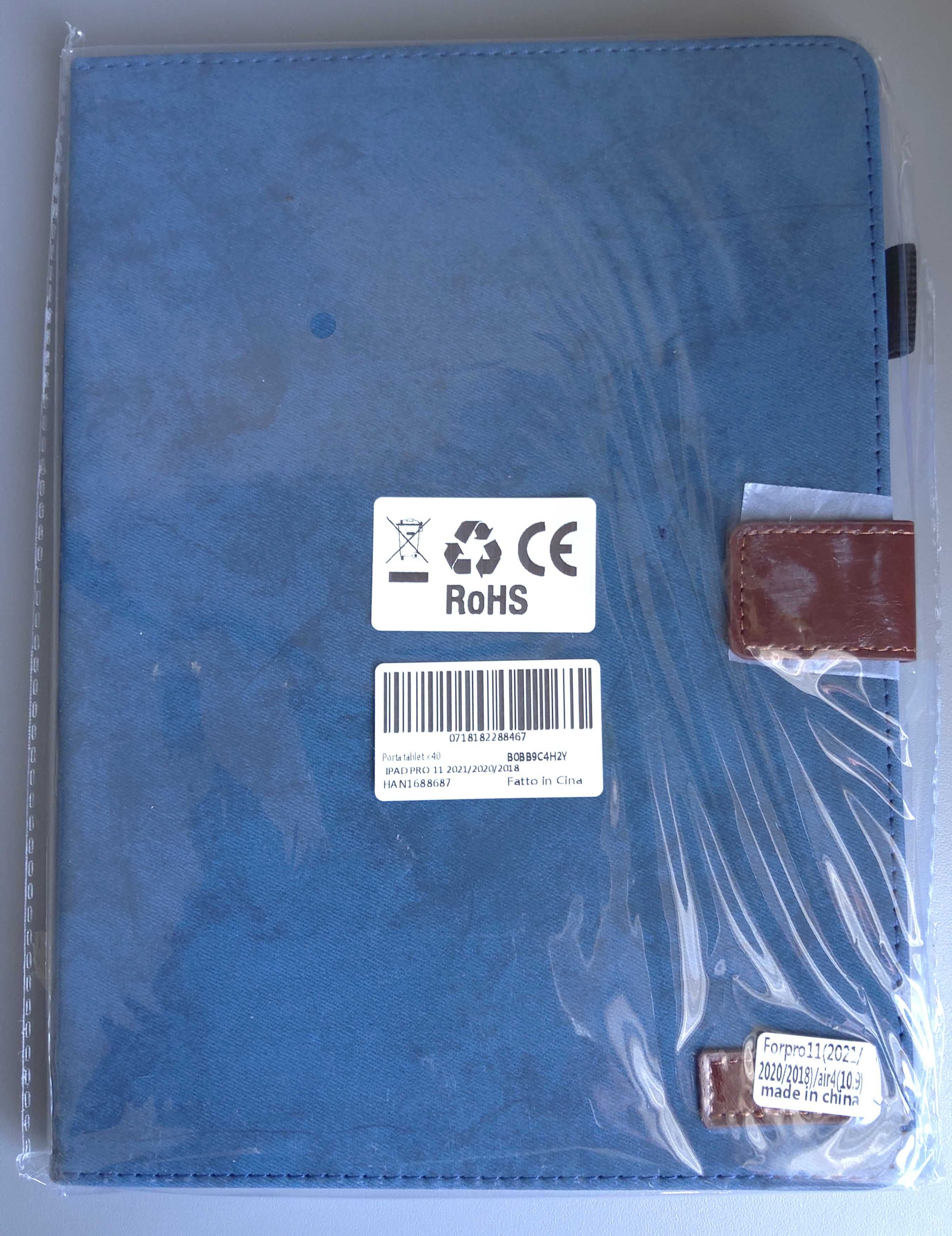 Etui obudowa case niebieska iPad Pro 11 (2021/2020/2018)/Air 4 (10.9)