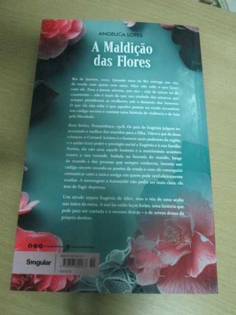A Maldição das Flores de  Angélica Lopes (Oferta portes)