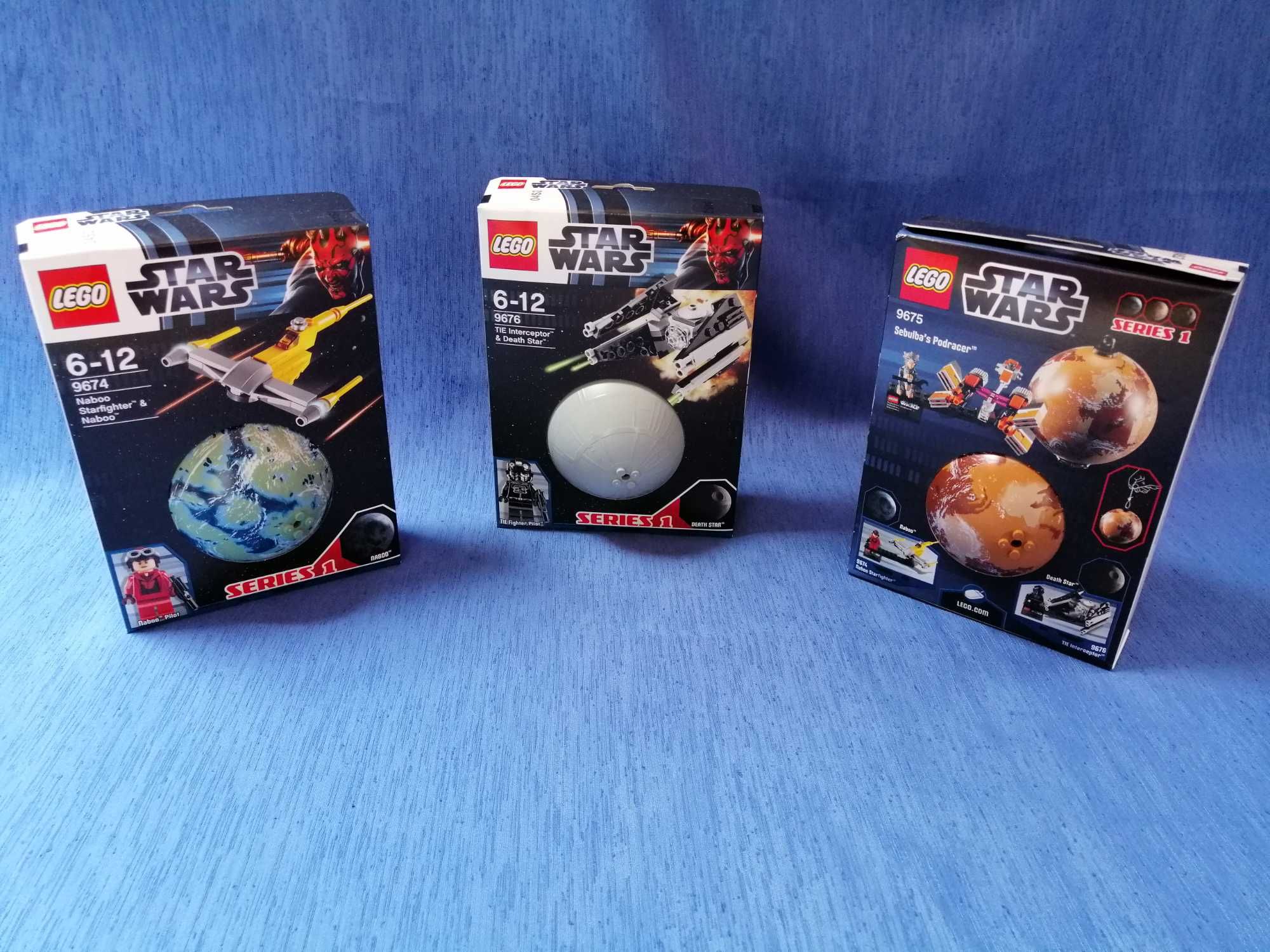 Unikatowy zestaw LEGO Star Wars 9674, 9675, 9676