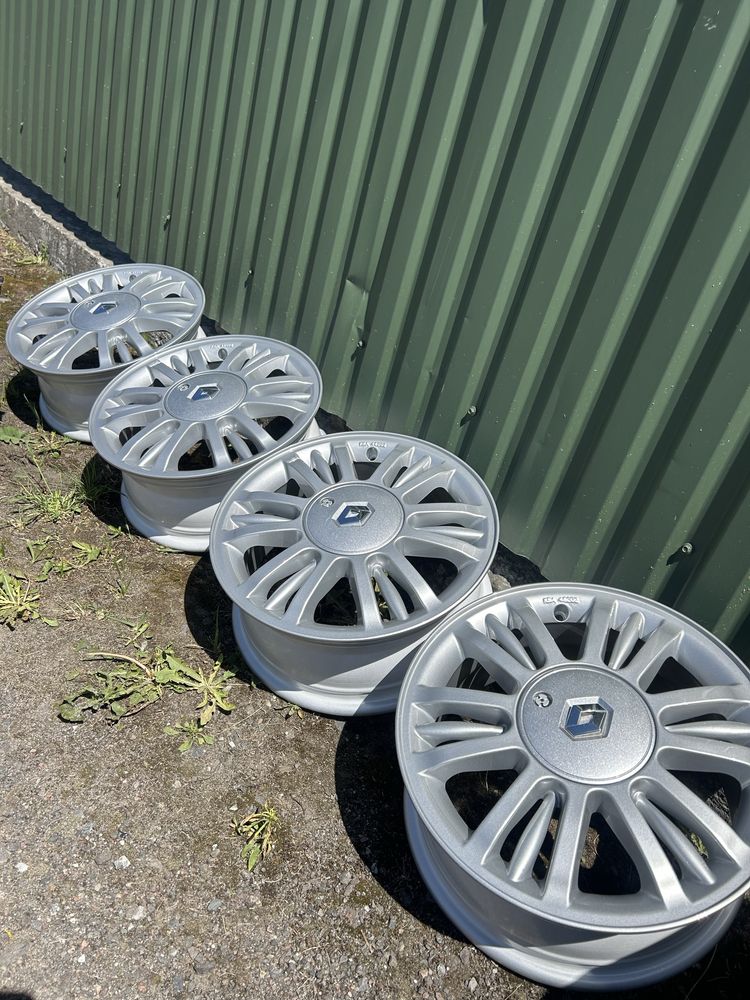 Диски Рено Дачія 4/100r15  ET 50 6j