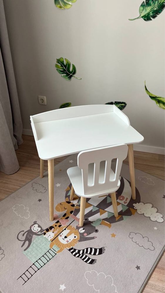 Дитячий стіл і стільчик столик та стільчик парта столик и стульчик