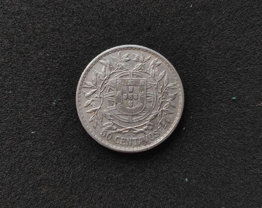 Moeda de 50 centavos 1912
