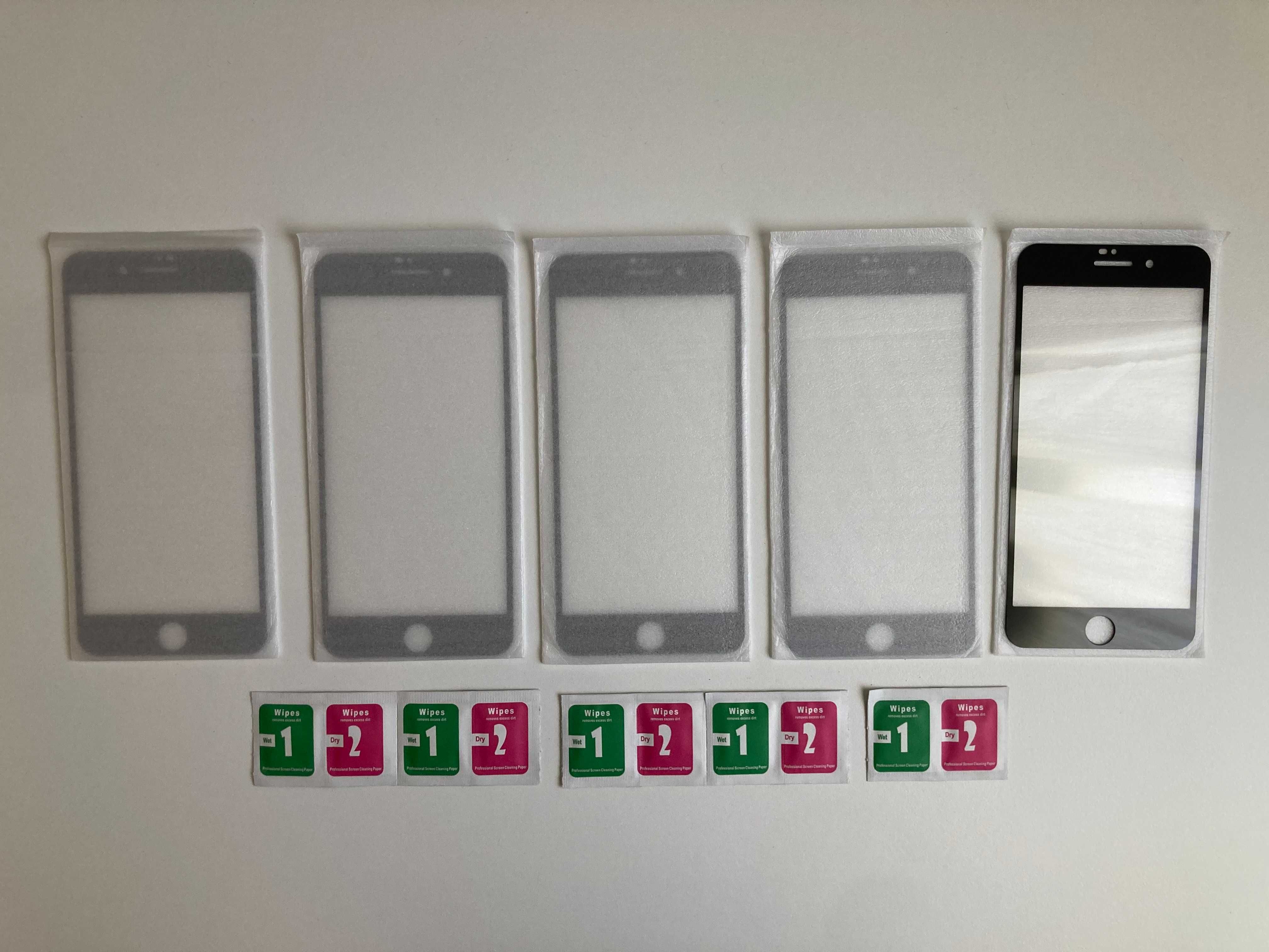 Capas Protetoras Iphone 8 Plus (5 Unidades)
