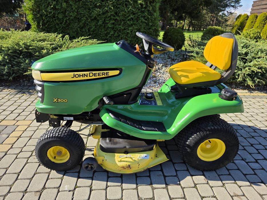 Traktorek kosiarka John Deere X300 Dowóz!!!