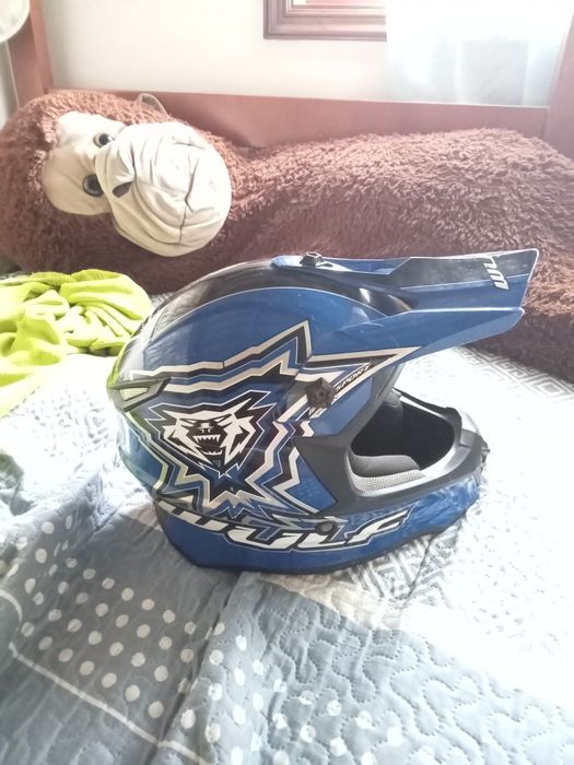 Capacete de moto cross ou downillo